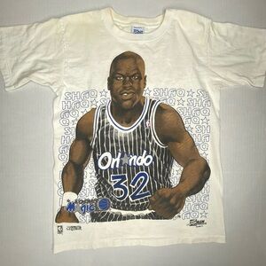 Vintage Shaq Shaquille O’Neal T-Shirt Salem Sportswear Orlando Magic
